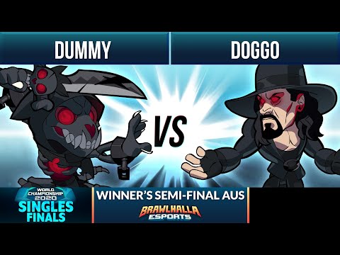 Dummy vs Doggo - Winner's Semi-Final - Brawlhalla World Championship 2020 - 1v1 AUS