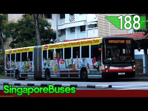[SMRT Buses] TIB1118X @ 188 | Mercedes-Benz O405G (Hispano Habit) (ZF Ecomat) (LOUD ZF)