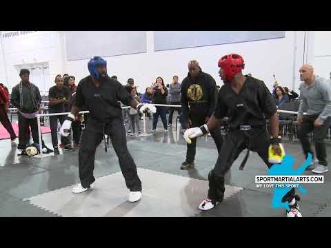 Ahmed Rice v Leon Jefferson | 2018 Compete Internationals | Men's Point Sparring
