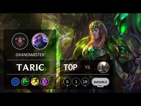Taric Top vs Pantheon - EUW Grandmaster Patch 9.18