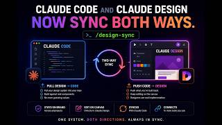 Claude Code and Claude Design Now Sync Both Ways (How to Use /design-sync)