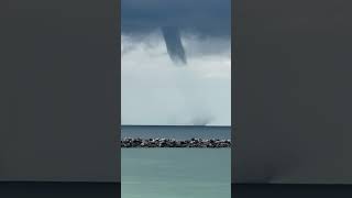 Waterspout Spotted Swirling Off Coast of Florida