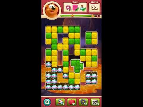 Toon Blast Level 6763 - NO BOOSTERS 🐻🐺🐱 | SKILLGAMING ✔️