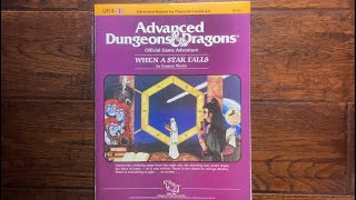 Fetch Quest! UK4 When a Star Falls (1984) TSR D&amp;D Module Review with 100% Flip Through in 4K