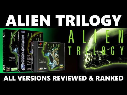 ALIEN TRILOGY - RETROSPECTIVE REVIEW & RANKING (PS1, SEGA SATURN, MS-DOS)