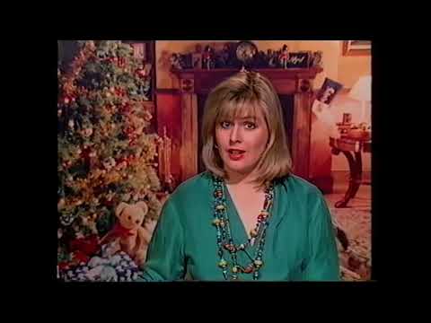 HTV West in-vision continuity Elise Rayner - Christmas 1989