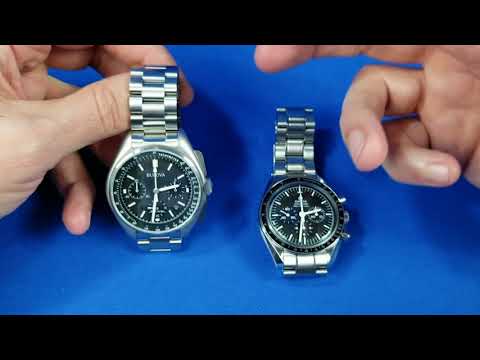 Omega Speedmaster Professional vs Bulova Moon Watch