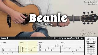 Download lagu Beanie - Chezile | Fingerstyle Guitar | TAB   Chords   Lyrics mp3