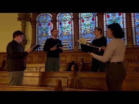 Rehearsing Allegri's Miserere and Byrd's Mass for Four Voices