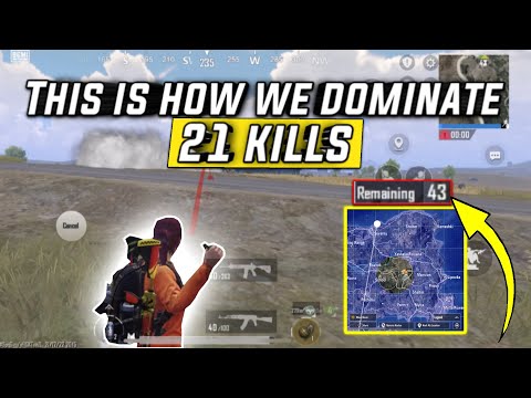 21 Finishes Domination in tournament | iPhone 12 competitive gameplay | Bgmi competitive gameplay