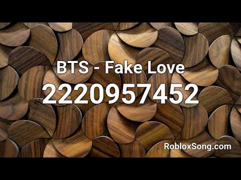 Fake Love Roblox Id Code