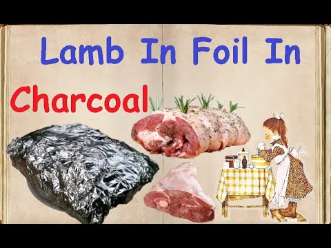 Lamb In Foil In Charcoal / Book of recipes / Bon Appetit