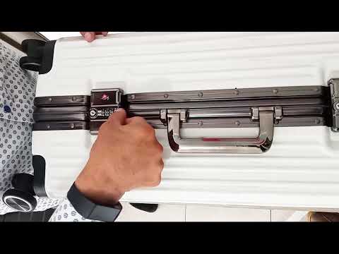 Configuración Candado de Seguridad Maleta de Viaje Bin-Colombia