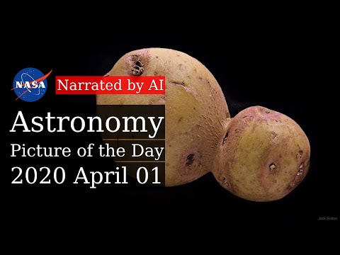 APOD: 2020-04-01 - Asteroid or Potato? (Narrated by Salli)