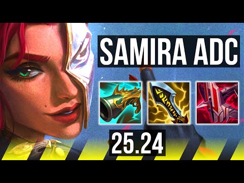 SAMIRA & Janna vs CAITLYN & Aphelios (ADC) | Good KDA: 17/2/4 | EUW Challenger | 25.24