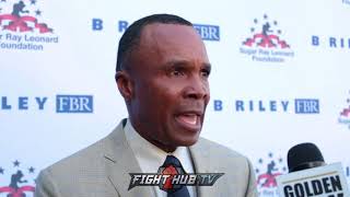 SUGAR RAY LEONARD CAN&#39;T PICK WINNER ON TANK VS LOMACHENKO &quot;TOUGH TO CALL&quot;