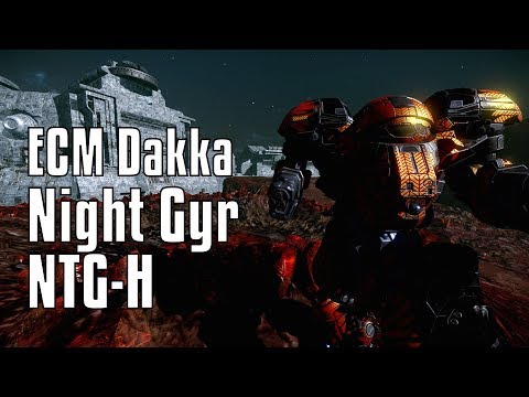 Quad UAC5 with ECM Night Gyr NTG-H  - MechWarrior Online
