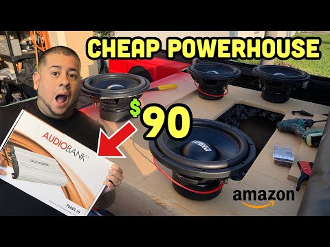 Amazon Cheapest Subwoofer AMP is MIND BLOWING!