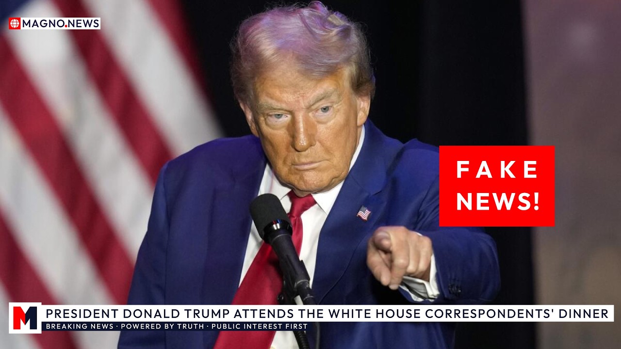🔥 Donald Trump to Torch Fake News Activists at White House Correspondent's Dinner [LIVE]