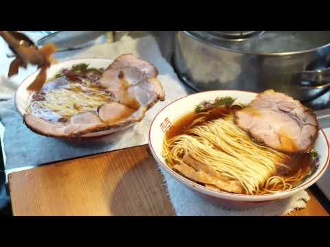 BEAUTIFUL STREET RAMEN!!! 150 Customers in 5 Hrs! Street Food | Japanese Yatai