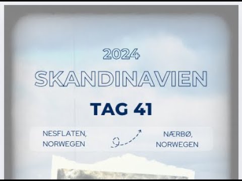 Skandinavien 2024 - Tag 41 - Nesflaten bis Nærbø