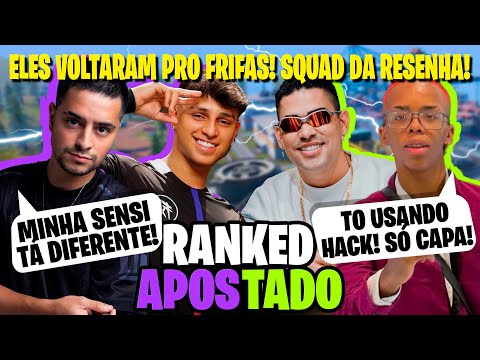 O RETORNO DO SQUAD DA RESENHA! BOCADAS E LOUD CORINGA NÃO PERDERAM A SENSI! BOOYAH E MUITA TROCAÇÃO!