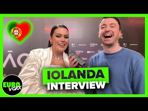 🇵🇹 iolanda reacts to Festival da Canção win with 'Grito' (INTERVIEW) // Portugal Eurovision 2024
