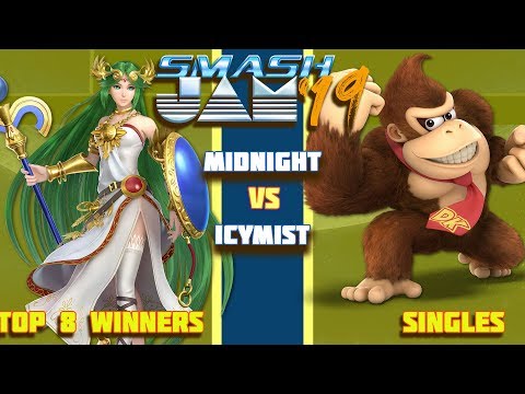 Smash Jam '19 Top 8 Winners Final - Midnight [PALUTENA] vs Icymist [DONKEY KONG]