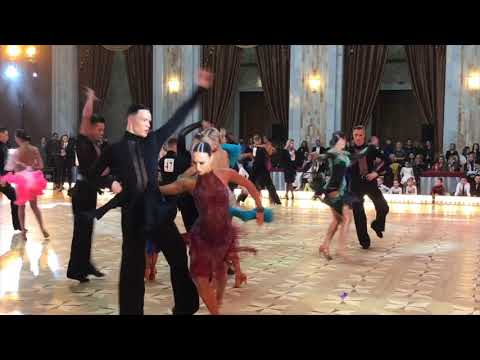 Axel Jehrlander - Stefanescu Ines Maria, SWE | Paso | WDSF European Championship Youth Latin 2019