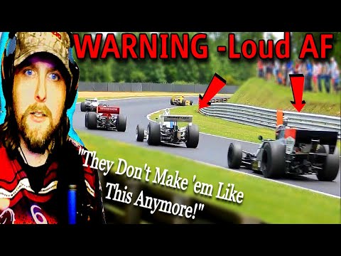 NASCAR Fan Reacts to Thunderous Sounds from 1970s Formula 1 Cars