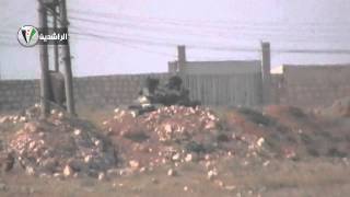preview picture of video 'جبهة الراشدين - رصد دبابات جيش النظام المتمركزة في جبل شويحنة'