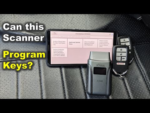 Does A30M Program Keys? Is this bidirectional XTOOL Scanner a Car Key Programmer Tool?