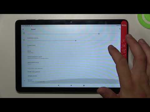 How to Turn On / Turn Off the Screen Locking Sounds on the TCL Tab 10L