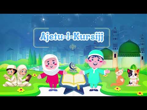 Ajetu-l-Kursijj arapski, transkripcija, prijevod - Mishary Al-Afasy/for kids/أية الكرسي
