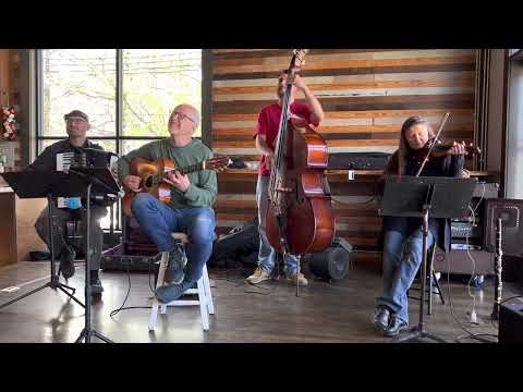 Indifference (waltz) - Marla Feeney fiddle - Bonaventure Quartet - gypsy jazz