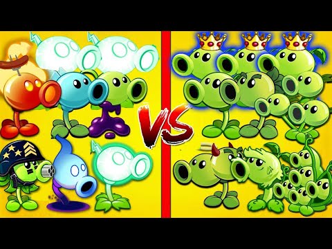 Plants vs Zombies | Random Team Plants Vs 3 Hamster Ball Zombies | Plant-Eating Monster