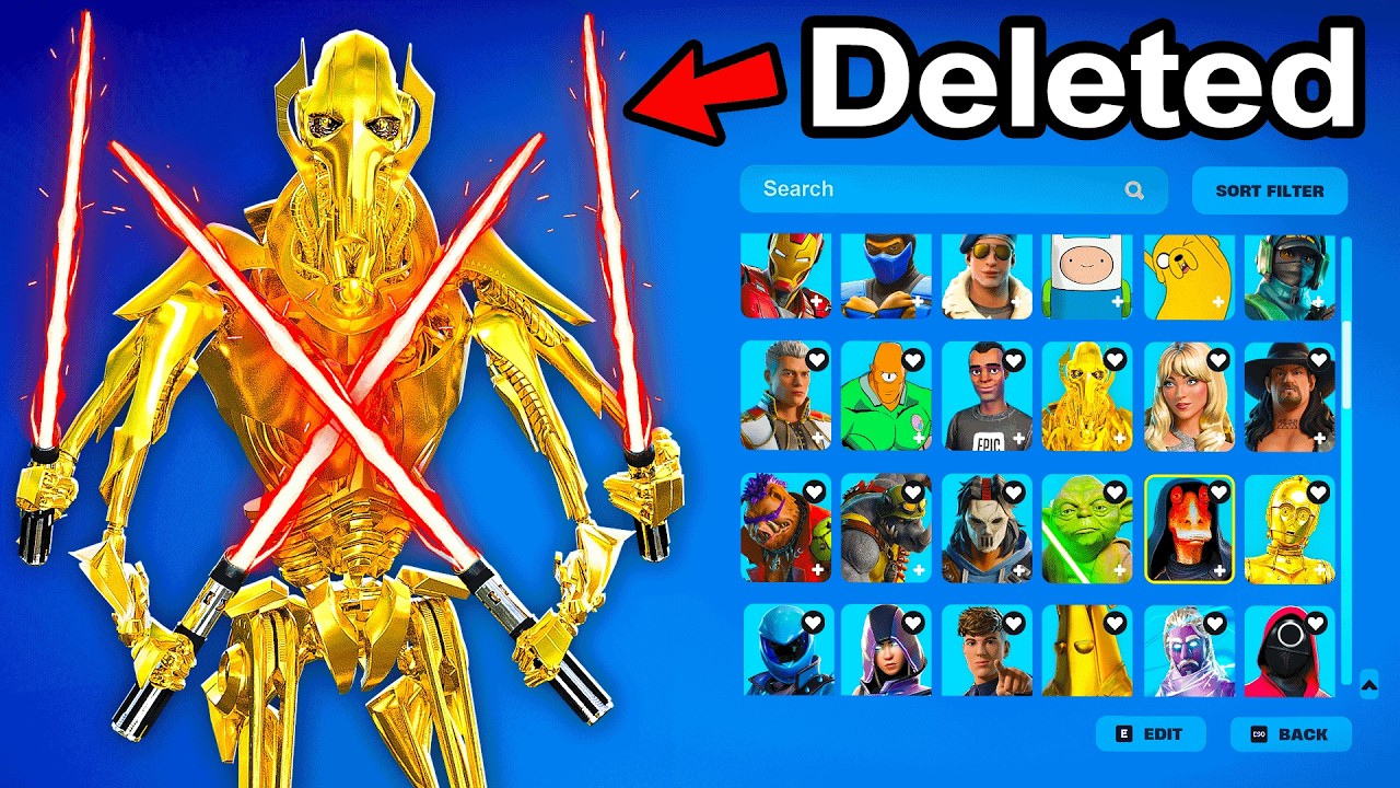 Deleting 9 Year Old Account & Surprising Him With A New One! (Fortnite)