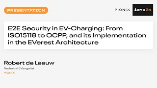 Download the video "ICNC24 Tech Village: E2E Security in EV Charging"
