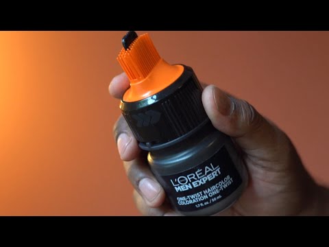 See how it works: L’Oreal Paris Men Expert One Twist Mess Free Permanent Hair Color, Mens Hair Dye