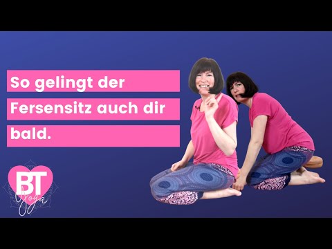 So gelingt der Fersensitz - Übung für unbewegliche Yoga Anfänger