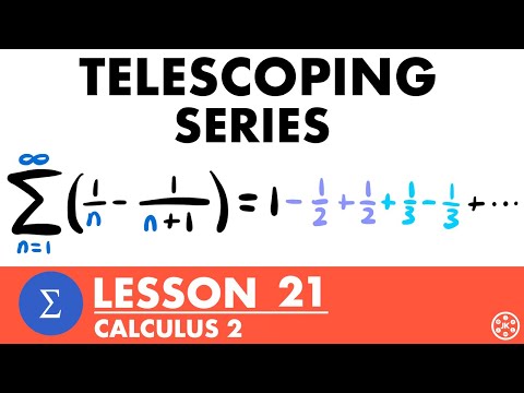 How to Find the Sum of a Telescoping Series (Calculus 2 Lesson 21)