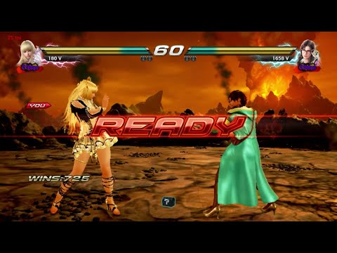 35 Lili Stella Halterneck Rochefort vs Julia - Tekken 7 ( Uchiha x24 ) Gameplay PC