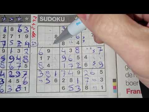 Tuesday. Bonus Extra edition. (#2443) Four Stars Sudoku puzzle. 03-09-2021 Extra part 2 of 4