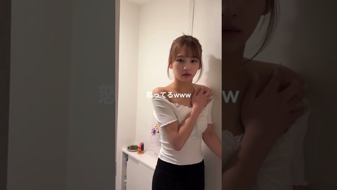 親友をおどかせすぎて泣いちゃったwww #アイドル失格 #可愛い #ドッキリ