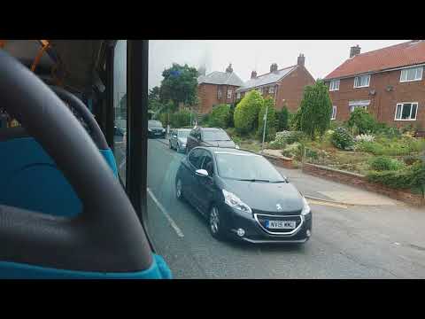 RARE!! On Sapphire service 5 with Kickdown and thrash VDL SB200 Wright Pulsar 2 NK09 EJV 1421.