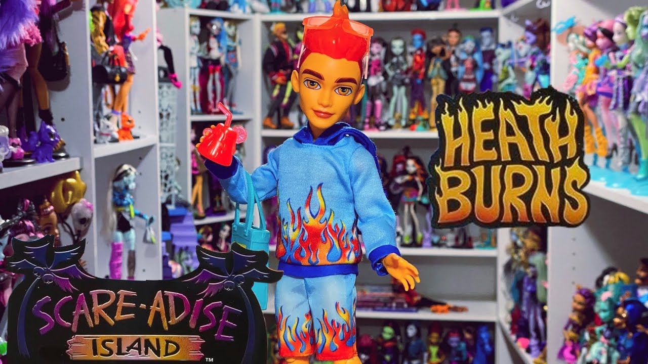 (Adult Collector) Monster High Scare-adise Island Heath Burns Unboxing!