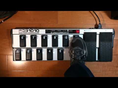 EurekaPROM-enabled FCB1010 Expression Pedal Calibration