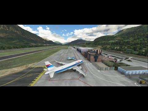 MSFS 2020 - A32NX landing at Trento Mattarello challenge | 4K | Ultra