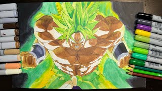 【ドラゴンボールスーパー】ブロリー描いてみた / Drawing Broly / Dragon Ball#ドラゴンボール #ドラゴンボールレジェンズ #ブロリー#drawing