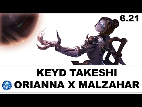 Keyd Takeshi - Orianna vs. Malzahar - Kr Bootcamp